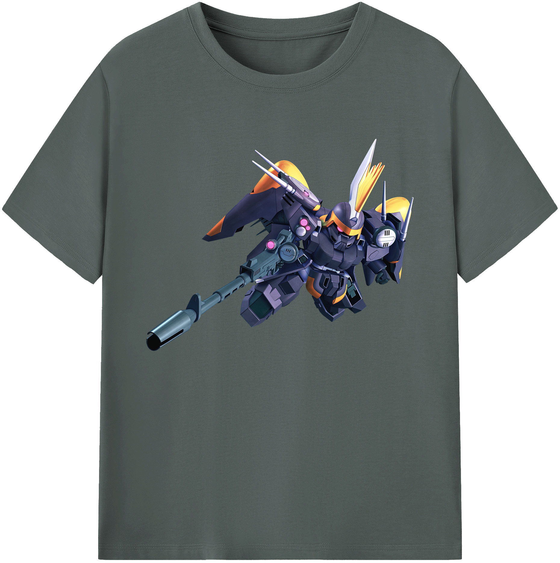 （画像用） 機動戦士ガンダム Mobile Suit Gundam 綿100％ メンズ半袖Tシャツ｜肌触りやわらか＆通気性
